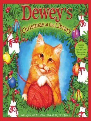 cover image of Dewey's Christmas at the Library